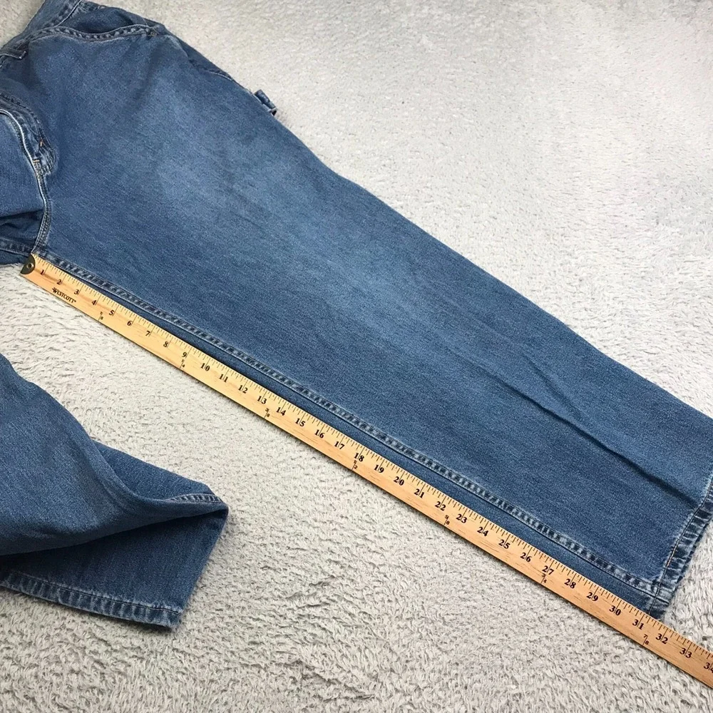 Levis Carpenter Jeans Mens 38 (36x32) Blue Baggy Vintage 90s Y2K Utility Skater